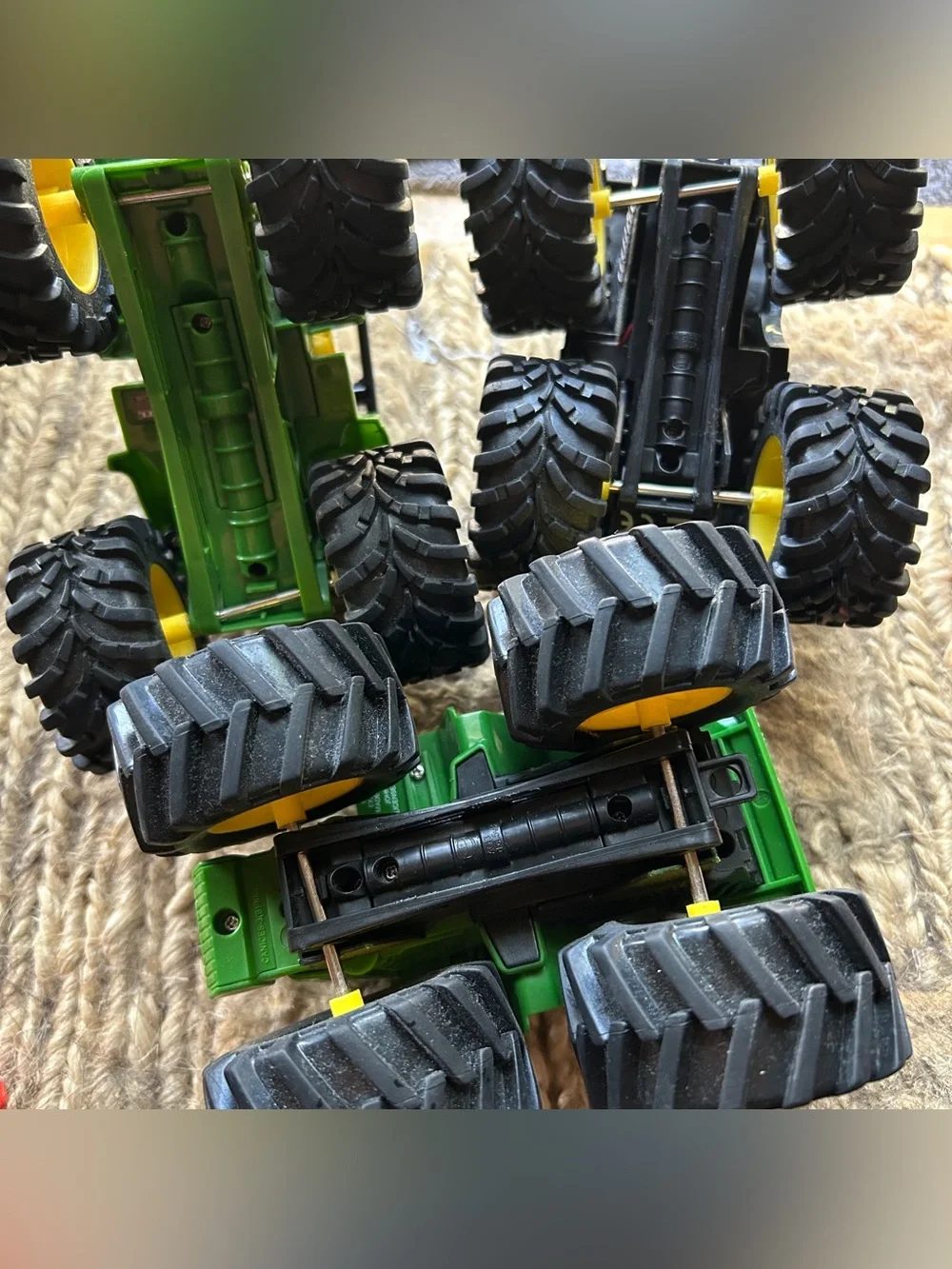 John Deere toy truck and tractors with light and sound